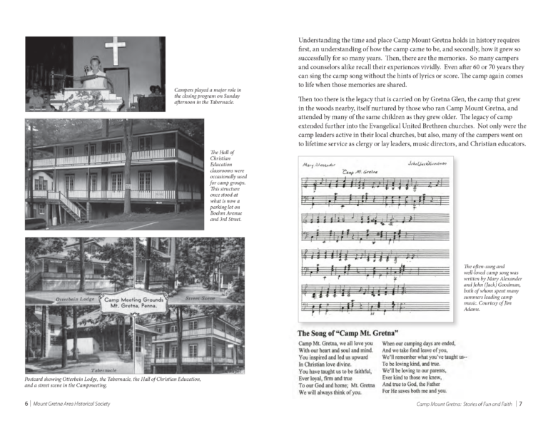 Mount Gretna Area Historical Society